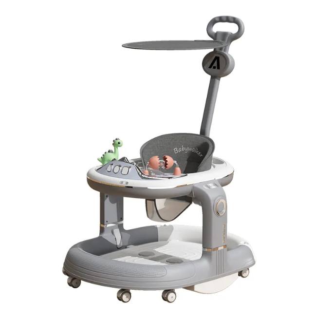 4in1 Multi-functional Baby Musical Walker - Gray