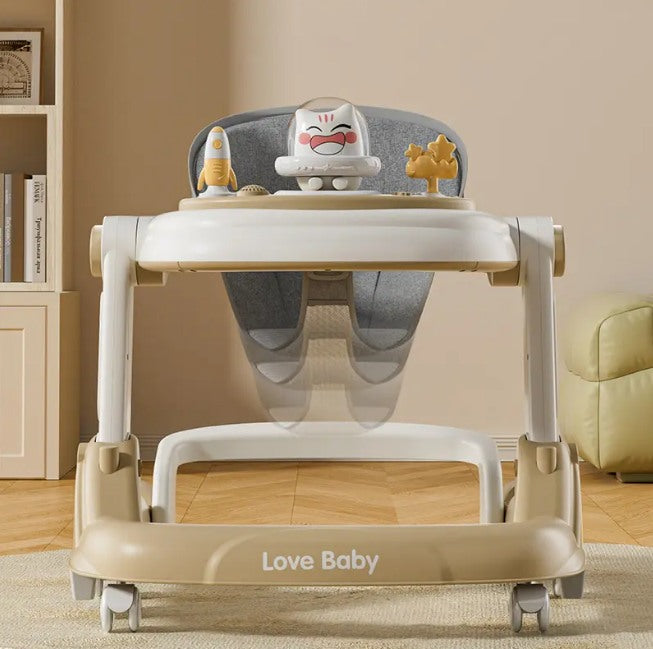 3in1 Multi-functional Baby Walker - Beige