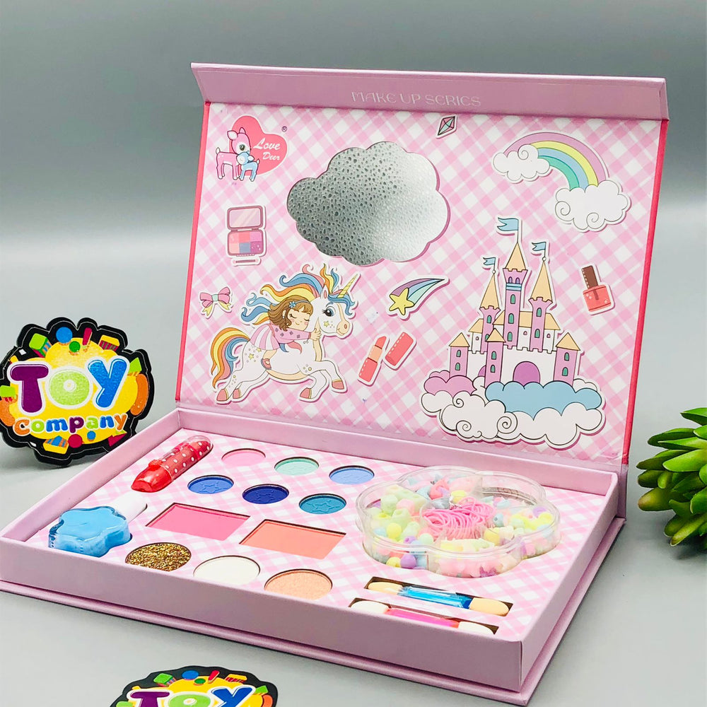 2in1 Realistic Princess Makeup & DIY Beads Kit