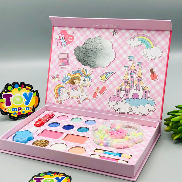 2in1 Realistic Princess Makeup & DIY Beads Kit