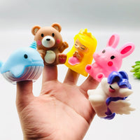 5Pcs Bear Animal Themed Finger Puppet