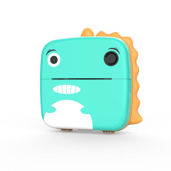 Kids Dual Lens Dinosaur Instant Digital Printing Camera