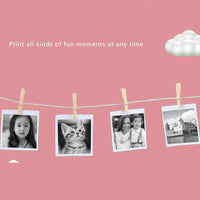 Kids Dual Lens Dinosaur Instant Digital Printing Camera