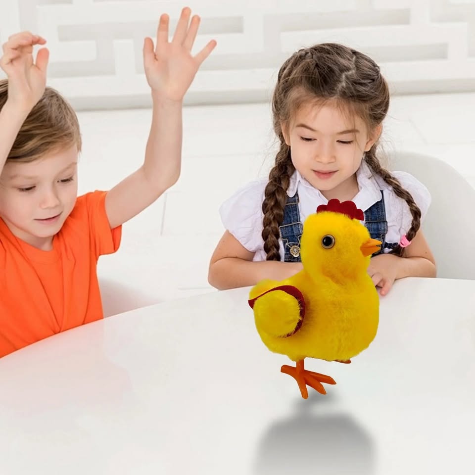 Cute Walking Plush Chicken With Sound