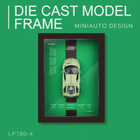 8Pcs Complete Set of 3D Frame Diecast Models