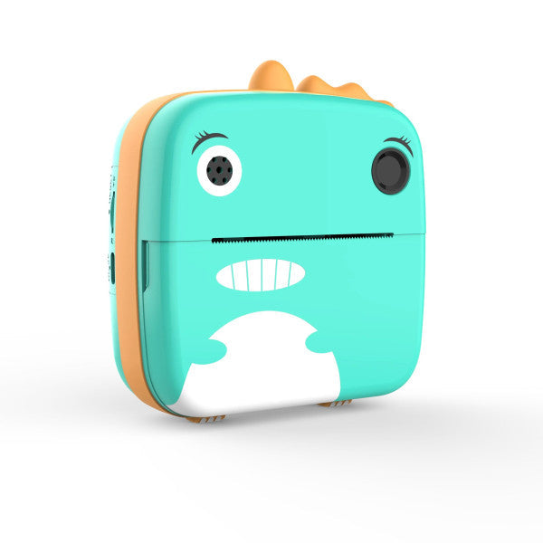 Kids Dual Lens Dinosaur Instant Digital Printing Camera