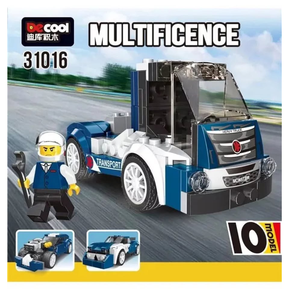 DIY Heavy Truck Bricks Set - 216+Pcs