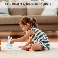 Rabbit Guitarist Cute Musician