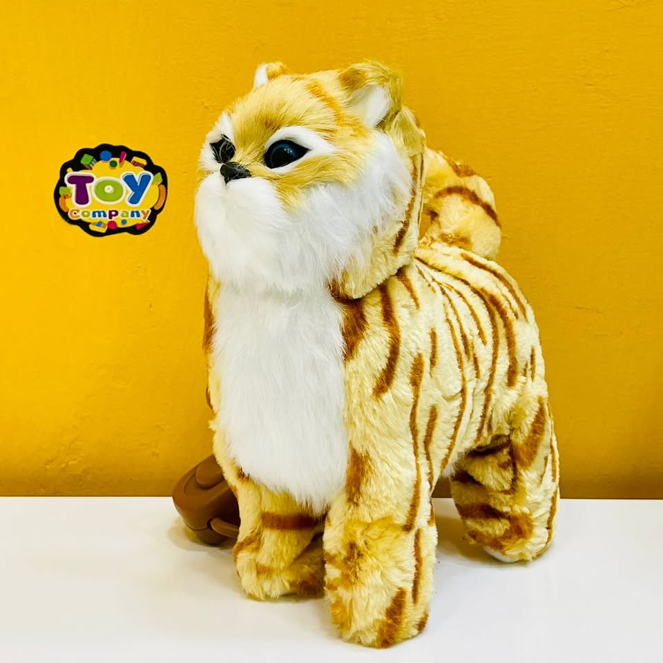 Cute Walking Cat with Remote Control Leash