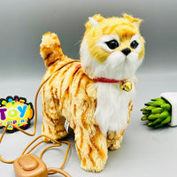 Cute Walking Cat with Remote Control Leash