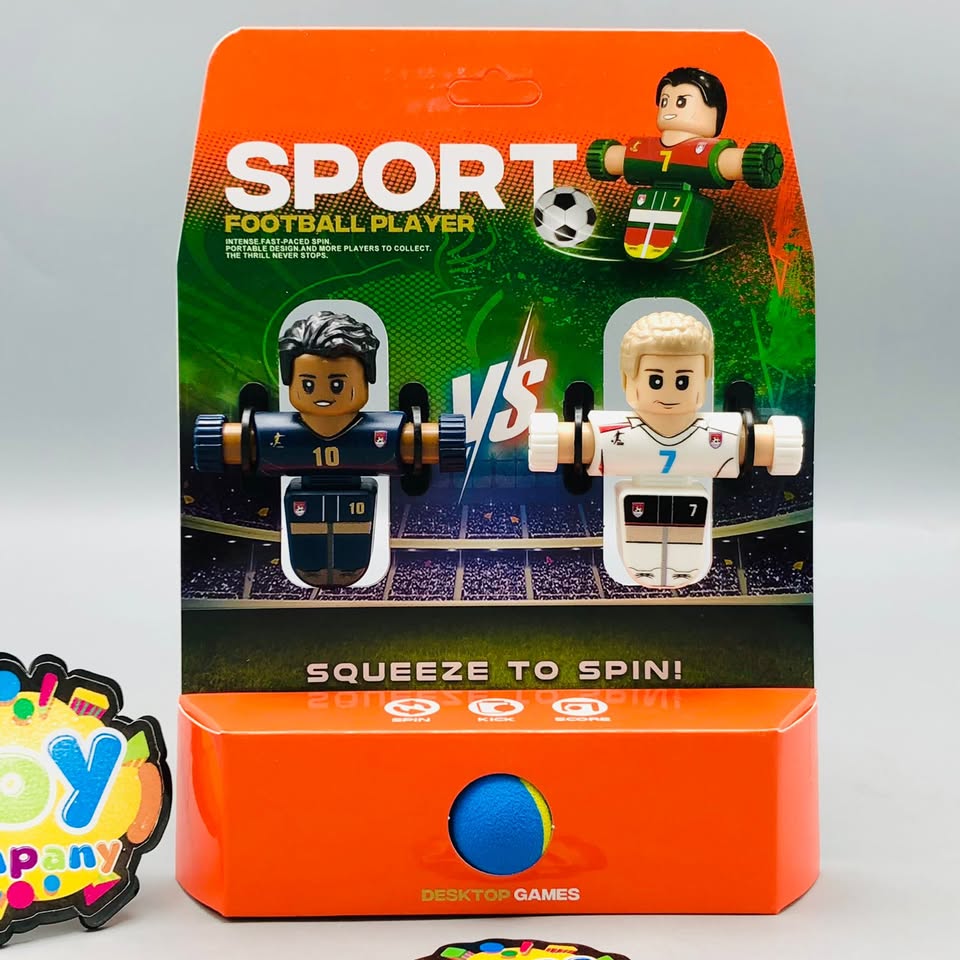 Football Squeeze To Spin Tabletop Game
