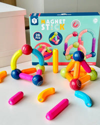 26Pcs Magnetic Stick Set