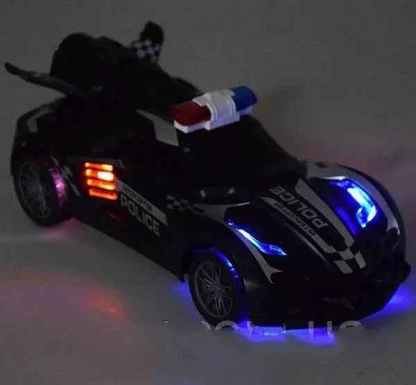 1:18 RC Police Lights & Spray Car Model