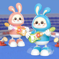 Rabbit Guitarist Cute Musician