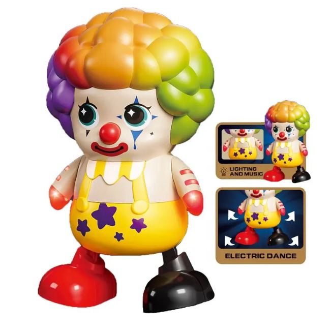 Musical Dancing Clown With Lights