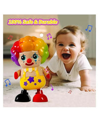 Musical Dancing Clown With Lights