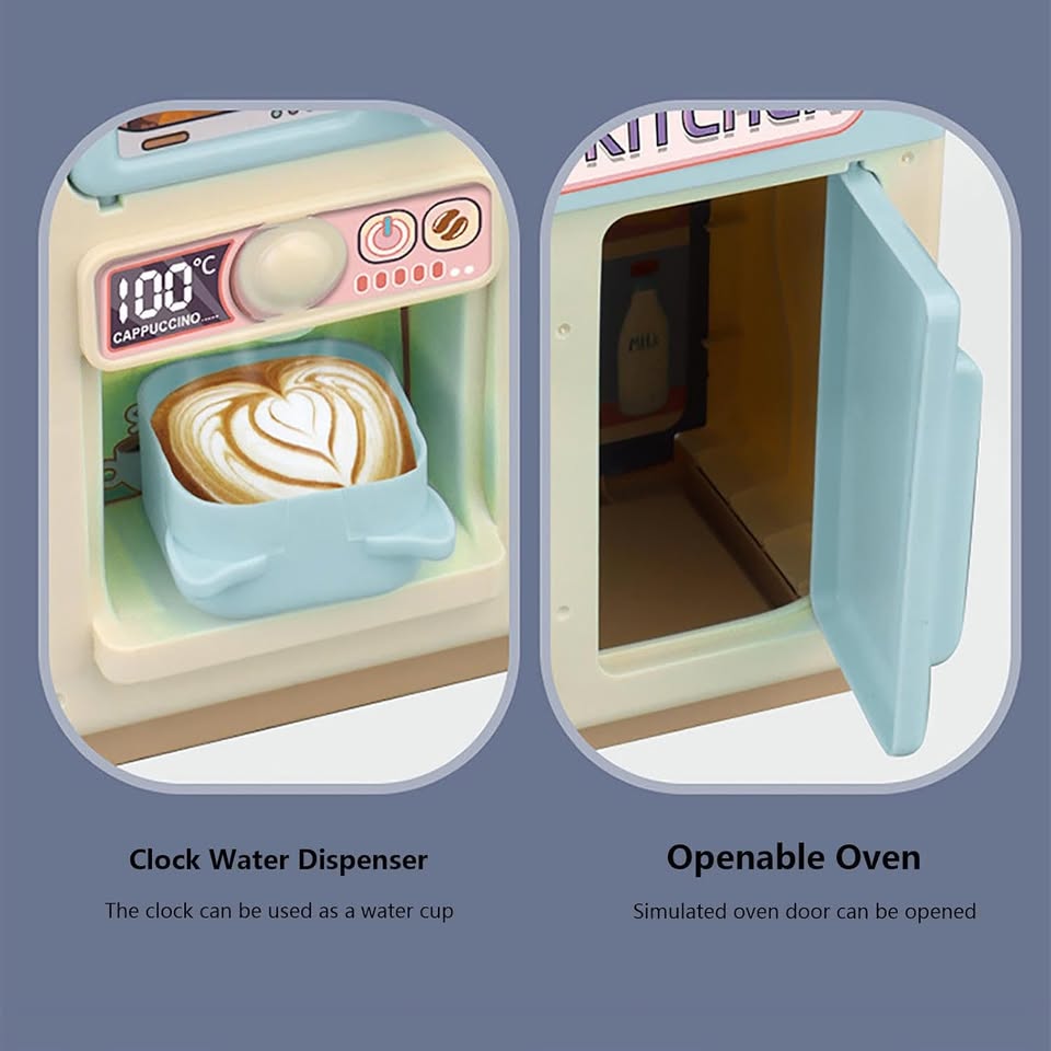 Pretend Play Kids Mini Dream Kitchen Set
