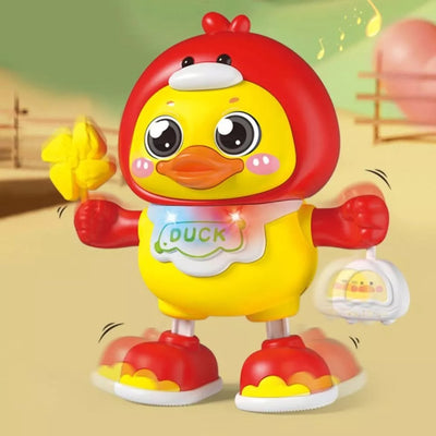 Cute Musician Dancing Duck With Lights