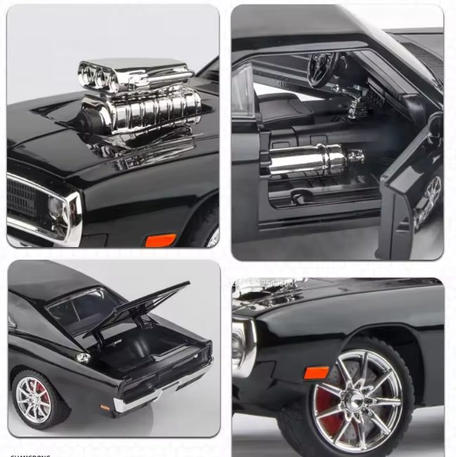 1:24 Diecast Dodge Charger Model Car