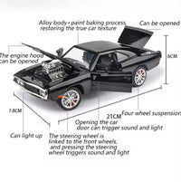 1:24 Diecast Dodge Charger Model Car