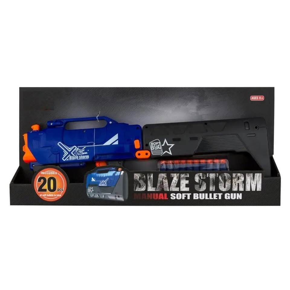 Blaze Strom Manual Soft Bullet Gun