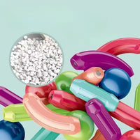 50Pcs Magnetic Building Block With Storage Bag