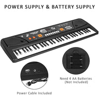 61 Keys BigFun Electronic Keyboard Piano With Mic