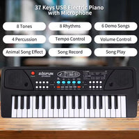 37 Keys BigFun Electronic Keyboard With Microphone