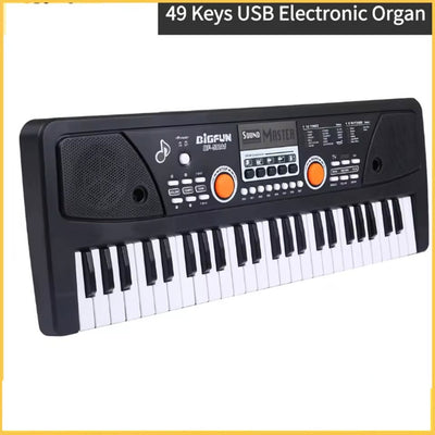 49 Keys BigFun Electronic Keyboard With Microphone