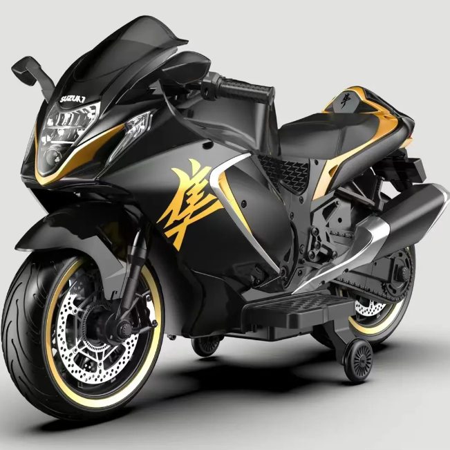 Kids Ride-on Hayabusa Bike With Light & Sound