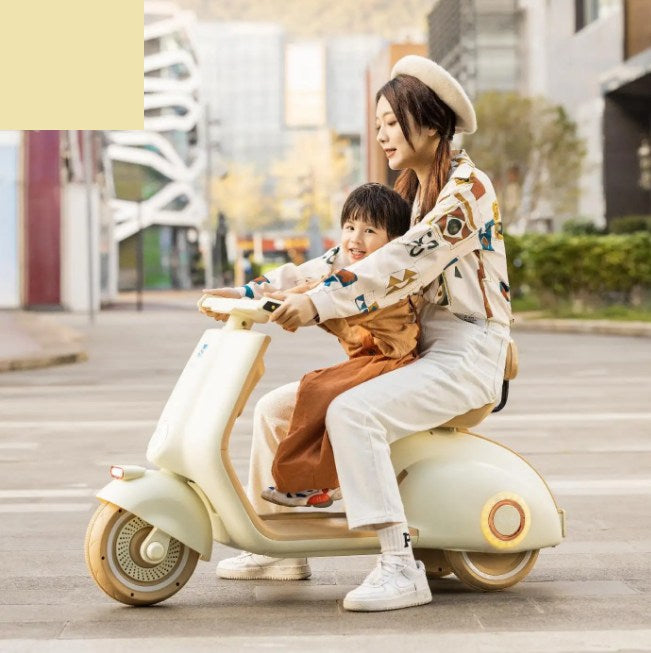 Kids Ride-on Rechargeable Vespa Scooter - Large
