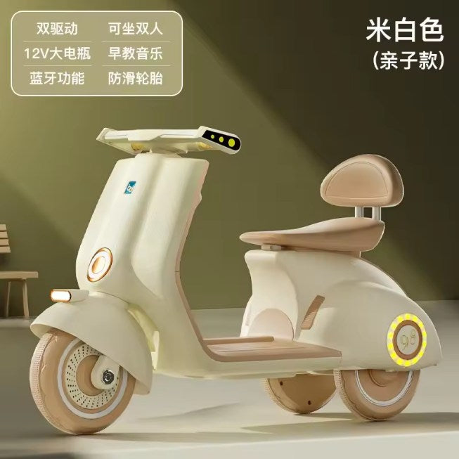 Kids Ride-on Rechargeable Vespa Scooter - Large