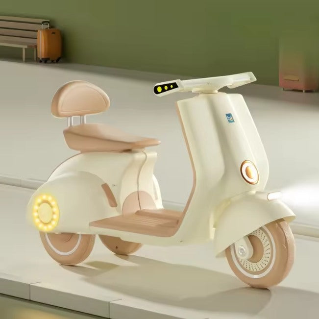 Kids Ride-on Rechargeable Vespa Scooter - Large