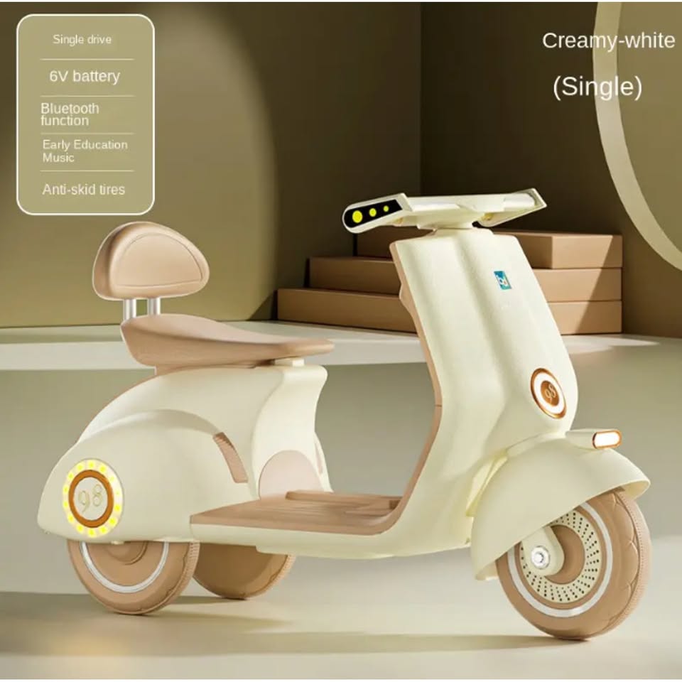 Kids Ride-on Rechargeable Vespa Scooter Small