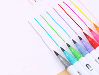 36Pcs Dual Tip Art Color Brush Pens