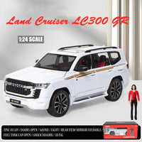 1:24 Diecast Toyota Land Cruiser GR Sport With Miniature