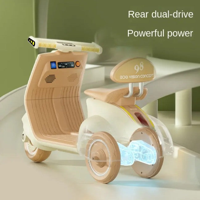 Kids Ride-on Rechargeable Vespa Scooter - Small