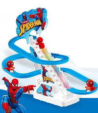 Electric Spider-man Slide Racing Track Set With Lights & Music
