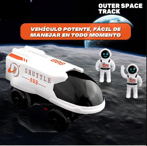 DIY Outer Space Rail Track Set