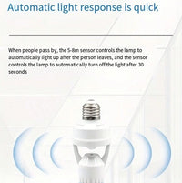 E27 Infrared Sensor Lamp Holder