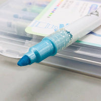 6Pcs Dual Head Glitter Highlighter