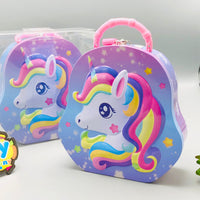Unicorn Themed Kids Coin Saving Box