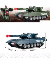 Electric Deformation Tank With Light & Sound