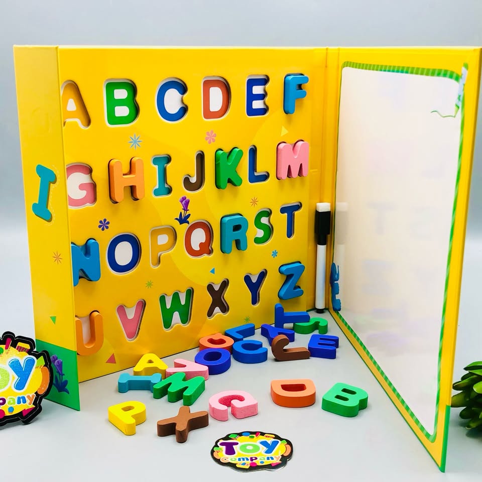 2in1 Montessori English Letters Puzzle Game