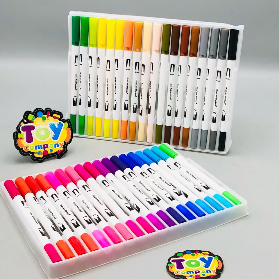 36Pcs Dual Tip Art Color Brush Pens