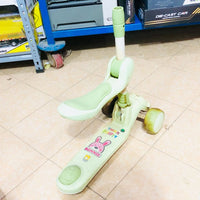 Kids Bunny Scooter Without Handle - Major Fault Green