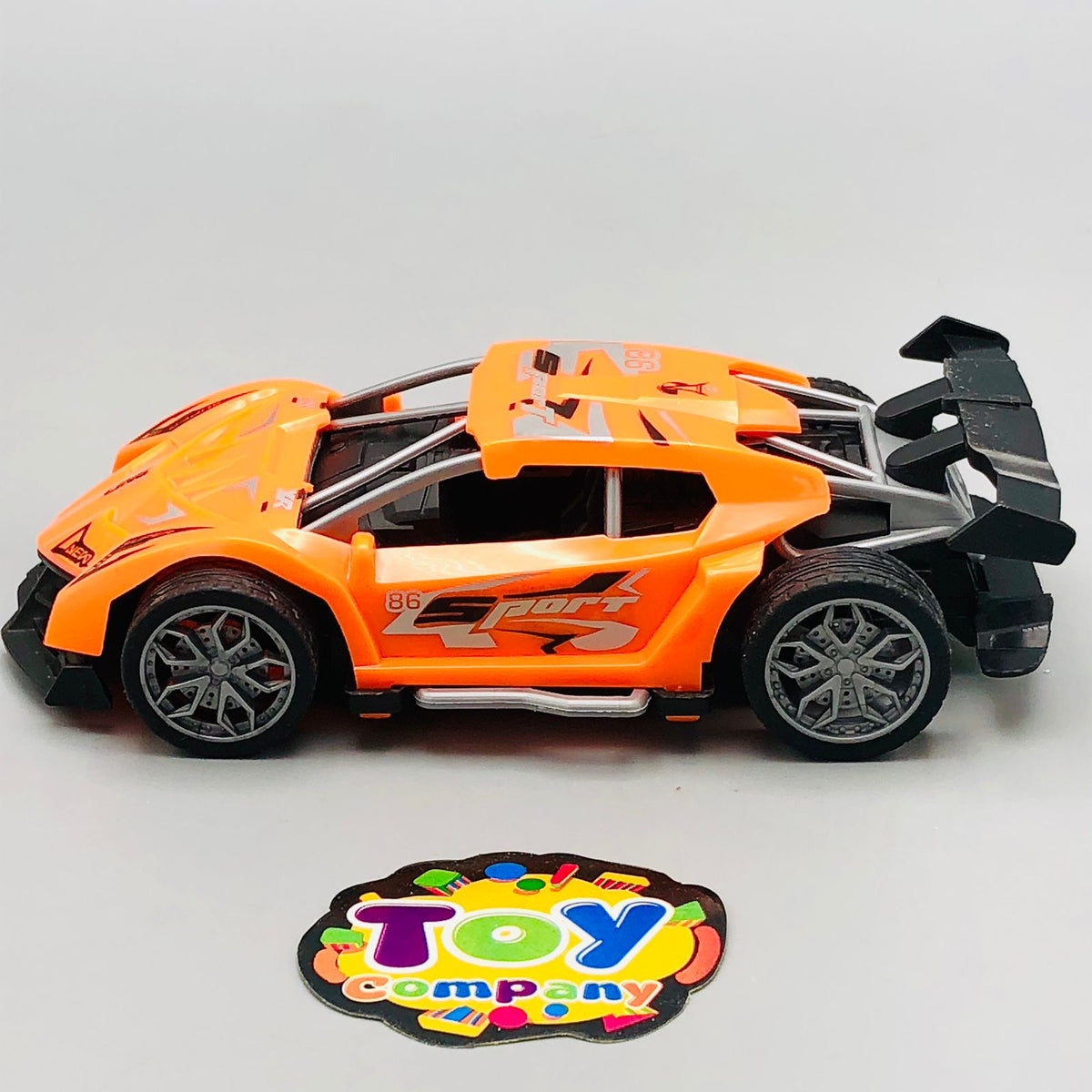 ABS Friction Pullback Racing Car - 1Pc