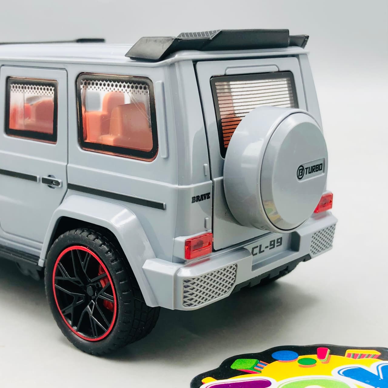 1Pc ABS  Brabus Model With Light & Sound