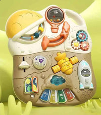 3in1 Baby Musical Walker & Activity Table - Brown