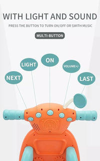 Baby Activity Walker With Light & Sound